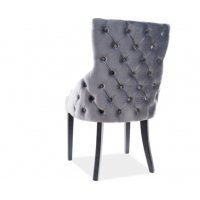 Scaun Tapitat GEORGE VELVET Genarom SN Albastru / Bluvel 86